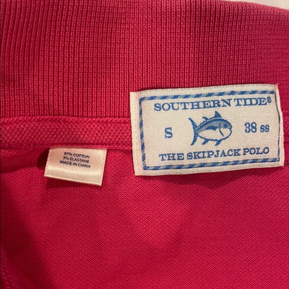 Southern Tide Pink Polo - Picture 3 of 3